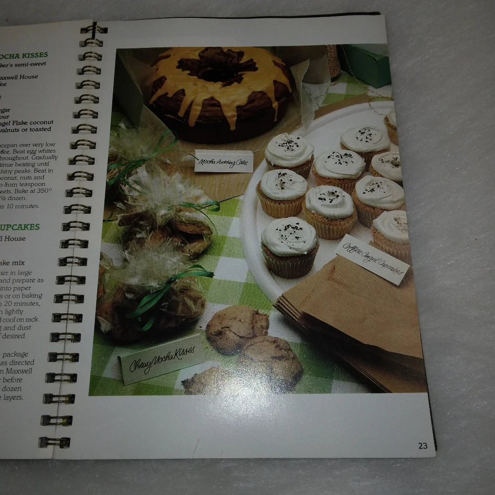 BOOK Coffee Makes It Delicious, the coffee cookbook from Maxwell House C…